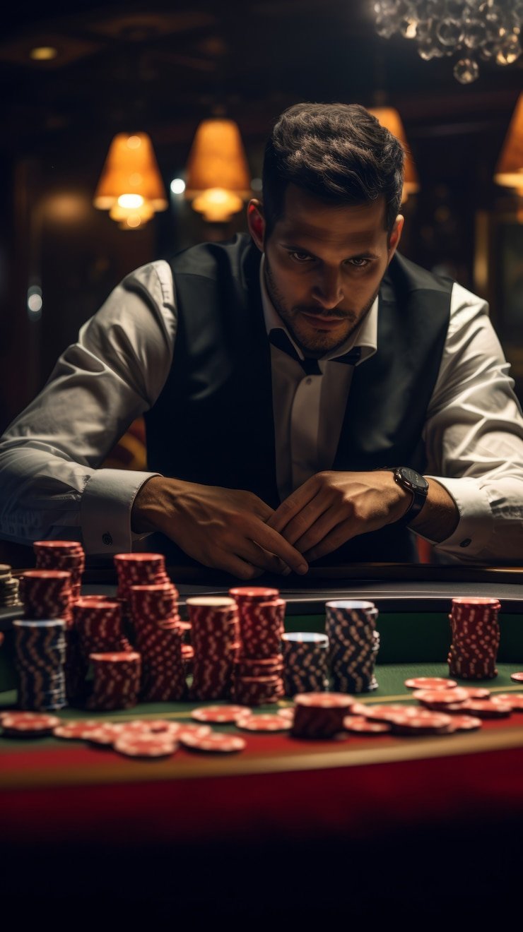 Antarmuka mos77 untuk SA Gaming menampilkan meja, taruhan, dan streaming video